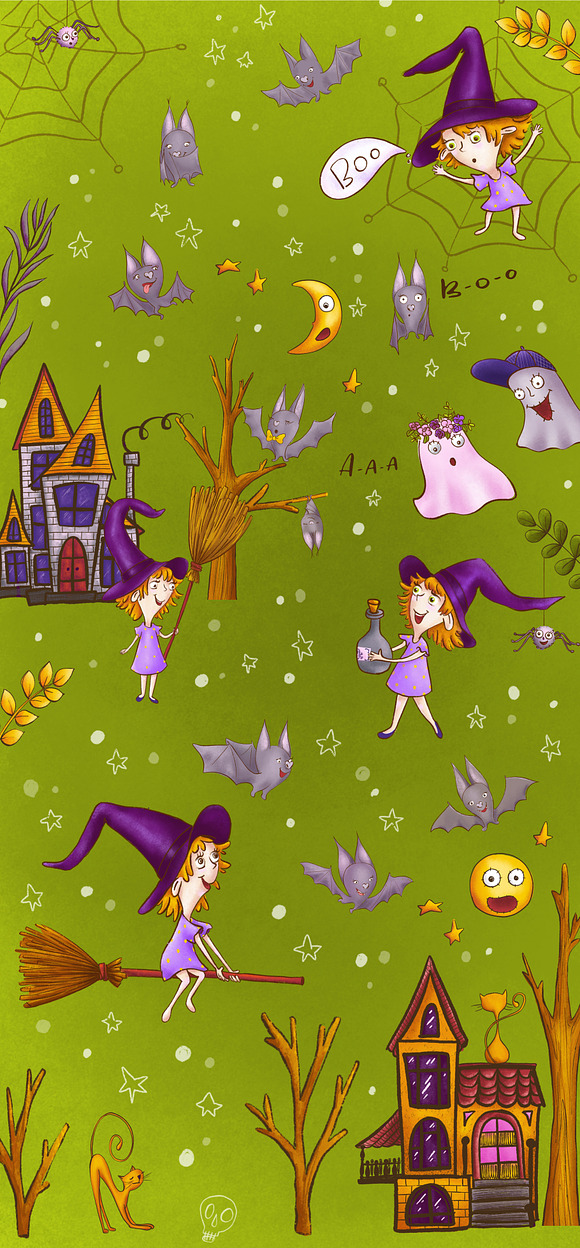 Halloween collection. in Illustrations - product preview 1