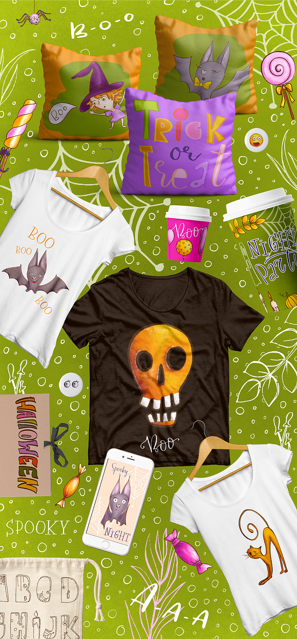Halloween collection. in Illustrations - product preview 3