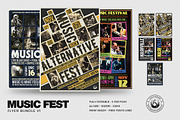 Music Festival Flyer Bundle V1