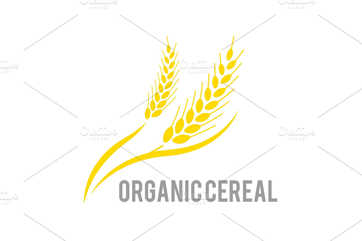 Agriculture wheat Logo Template in Illustrations - product preview 8