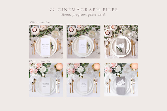 Animated Custom Wedding mockups in Print Mockups - product preview 3