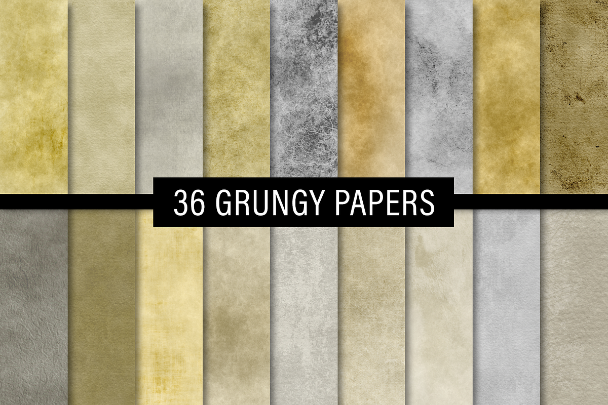 Grungy Papers in Textures - product preview 8