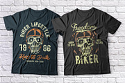Biker t-shirts set