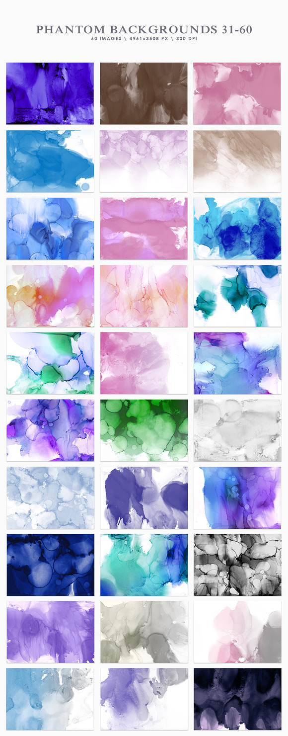 Phantom Ink Backgrounds in Textures - product preview 2