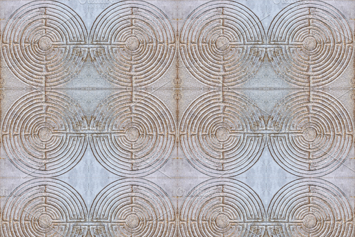 Labyrinth Stone Pattern in Patterns - product preview 8