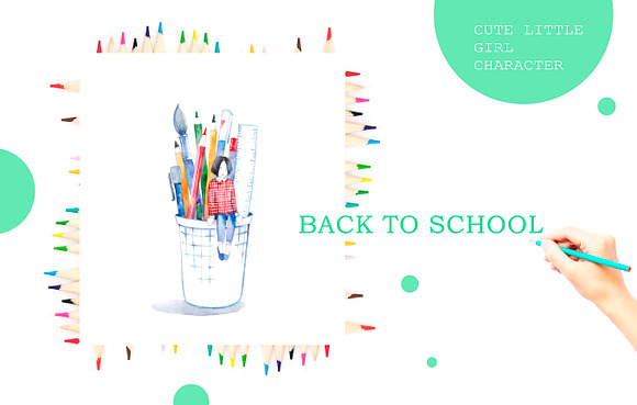 Back to school in Illustrations - product preview 2
