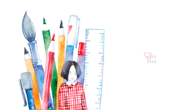 Back to school in Illustrations - product preview 7