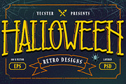 Halloween Retro Designs