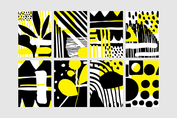 300+ Hand Drawn Shapes, Posters, Pat in Objects - product preview 6