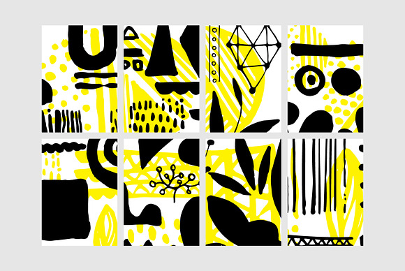 300+ Hand Drawn Shapes, Posters, Pat in Objects - product preview 10