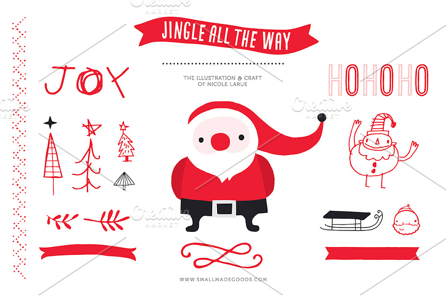Jingle All The Way (Clipart)
