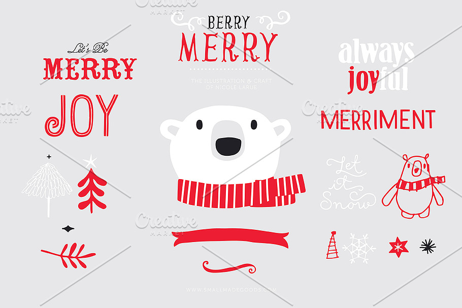 Berry Merry (Clipart)