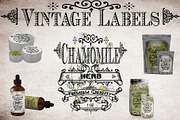 Chamomile Vintage Labels