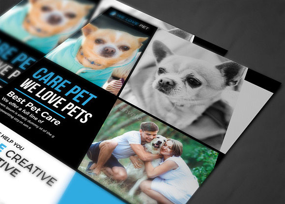 Pet Shop Flyer Template in Flyer Templates - product preview 3