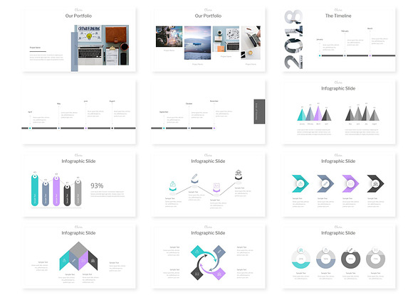 Cleira - Powerpoint Templates in PowerPoint Templates - product preview 3