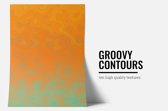 Groovy Contours in Textures - product preview 5