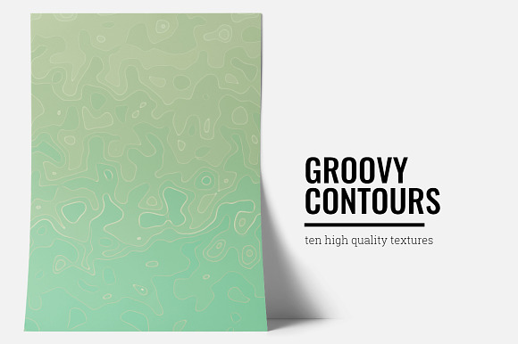 Groovy Contours in Textures - product preview 6