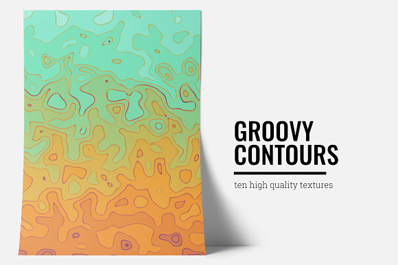 Groovy Contours in Textures - product preview 7