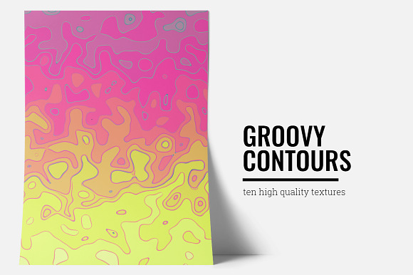 Groovy Contours in Textures - product preview 8