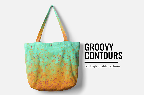 Groovy Contours in Textures - product preview 10