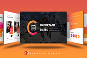 Important Dates -Powerpoint Template
