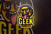 Geek Streaming-Mascot & Esport Logo