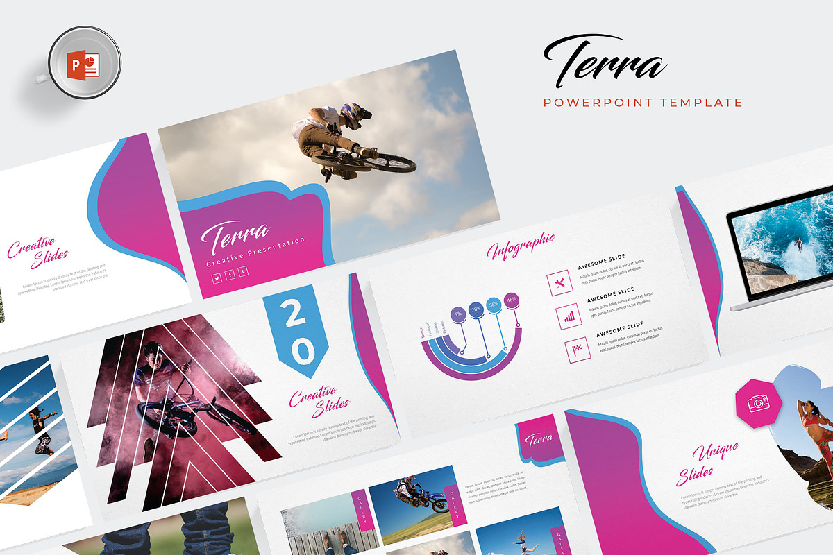 Terra Powerpoint Template in PowerPoint Templates - product preview 8