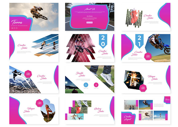 Terra Powerpoint Template in PowerPoint Templates - product preview 1