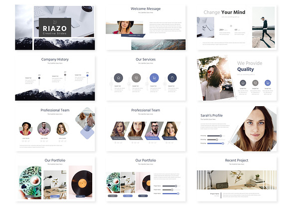 Riazo - Powerpoint Template in PowerPoint Templates - product preview 1