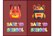 Back to School Posters with