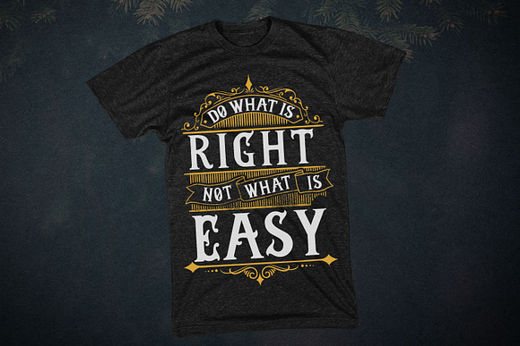 3 Motivational T-shirt Designs in Illustrations - product preview 6