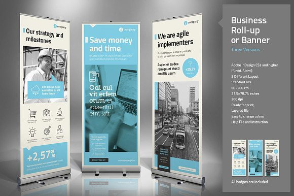 Business Roll-up Vol. 7 in Flyer Templates - product preview 1