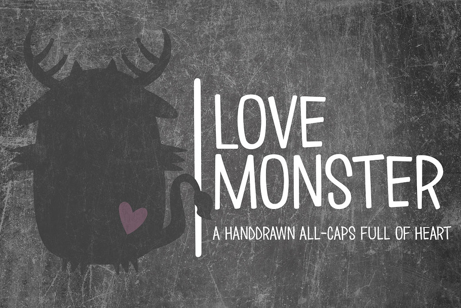Love Monster in Love Fonts - product preview 8