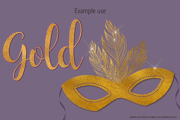 Gold Foils in Textures - product preview 2