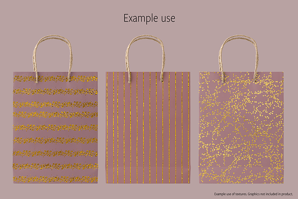 Gold Foils in Textures - product preview 3