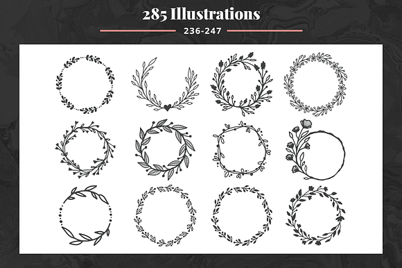 Hand Drawn Floral Branding Kit in Logo Templates - product preview 17