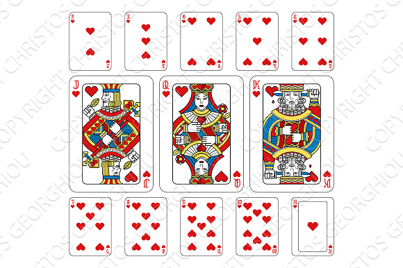 Playing Cards Deck Full Complete in Illustrations - product preview 5