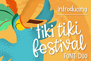 Tiki Tiki Festival Font Duo