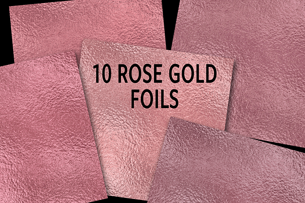 Rose Gold Foils