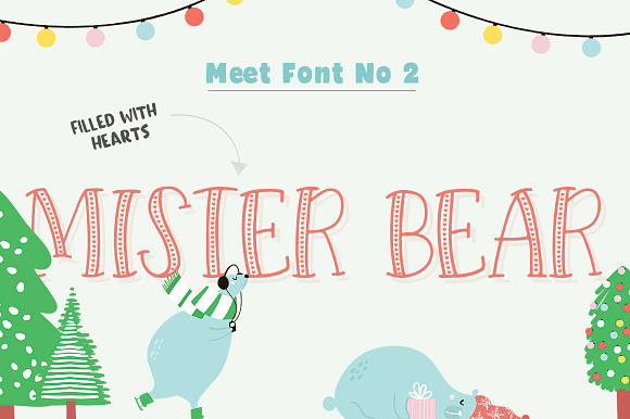 Forest Creatures Font Trio in Display Fonts - product preview 2