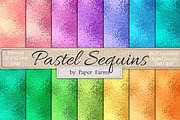 Pastel sequins backgrounds