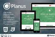 Planus - One-Page Bootstrap Theme