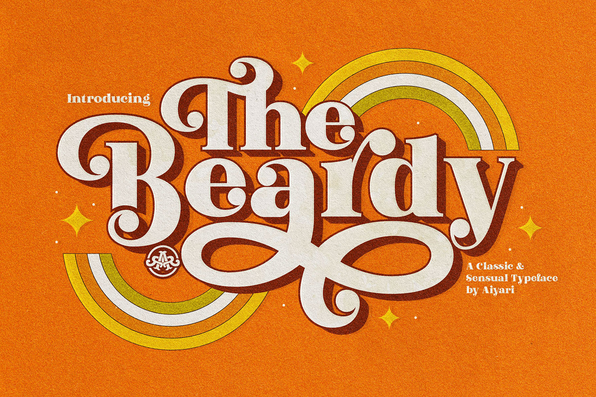 The Beardy in Hipster Fonts - product preview 8