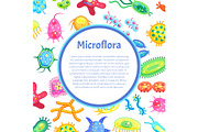 Microflora Poster and Bacteria
