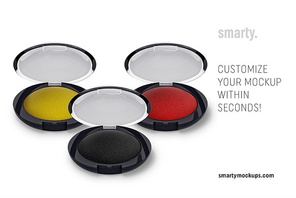 Eye shadow mockup in Product Mockups - product preview 2