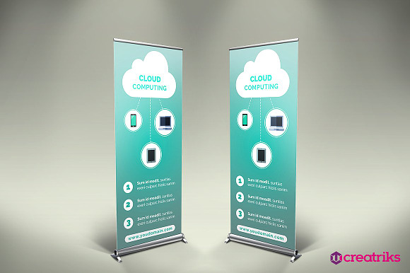 6 Roll Up Banners in Templates - product preview 4