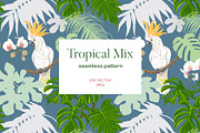 Tropical Mix Seamless Pattern