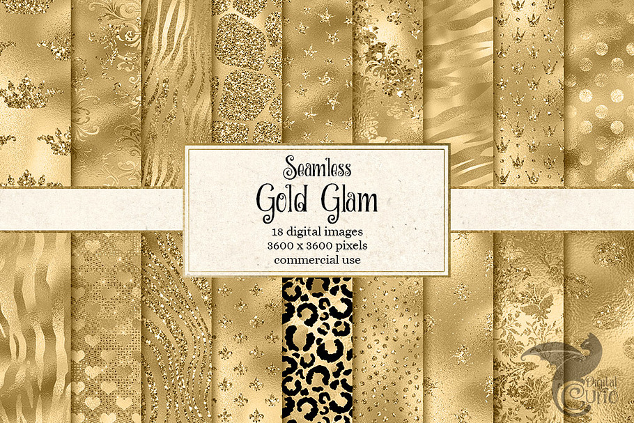 Gold Glam Textures in Textures - product preview 8