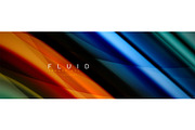 Wave fluid flowing colors motion