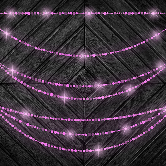 Sparkle String Light Overlays in Graphics - product preview 2